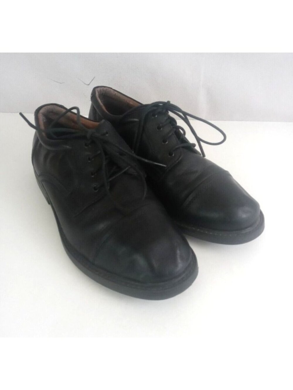 Puritan Men's Black Leather Oxford Dress Shoes Size 9